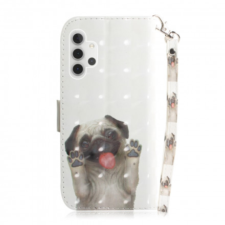 Samsung Galaxy A32 5G Love My Dog Strap Case