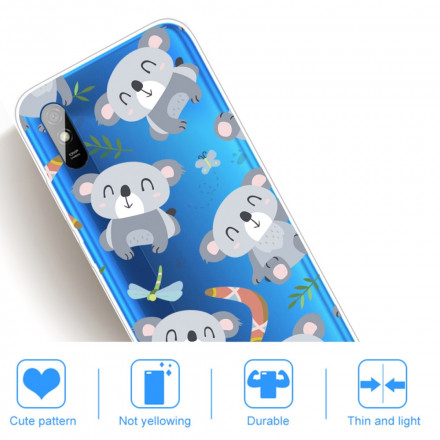 Xiaomi Redmi 9A Cute Koalas Case