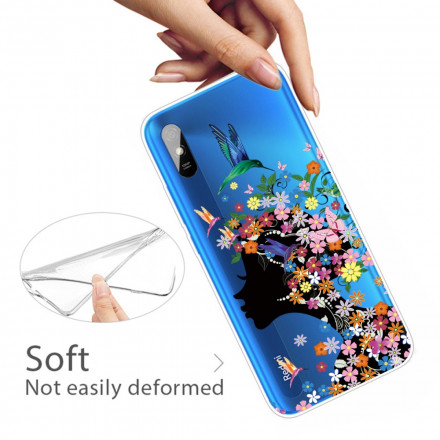 Xiaomi Redmi 9A Pretty Flowered Head Case