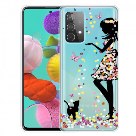 Samsung Galaxy A32 5G Cute Flowered Head Case