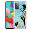 Samsung Galaxy A32 5G Cute Flowered Head Case