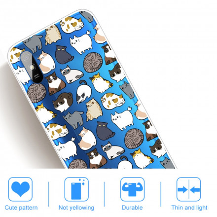 Xiaomi Redmi 9A Cover Top Cats