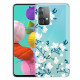 Case Samsung Galaxy A32 5G White Flowers