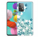 Case Samsung Galaxy A32 5G White Flowers