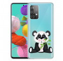 Case Samsung Galaxy A32 5G Transparent Panda Sad