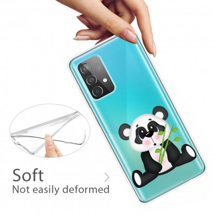 Case Samsung Galaxy A32 5G Transparent Panda Sad