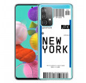Case Samsung Galaxy A32 5G Boarding Pass to New York