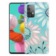 Samsung Galaxy A32 5G Transparent Case A Flower