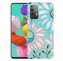 Samsung Galaxy A32 5G Transparent Case A Flower