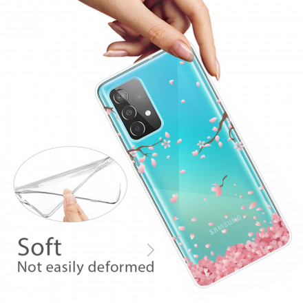 Cover Samsung Galaxy A32 5G Branches with Flowers