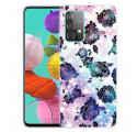 Samsung Galaxy A32 5G Case Vintage Colored Flowers