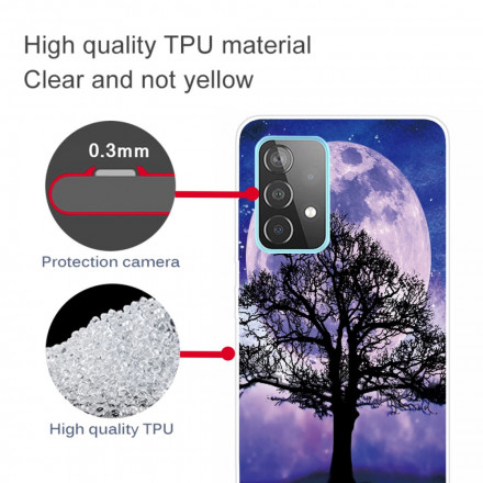 Case Samsung Galaxy A32 5G Tree and Moon