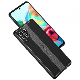 Samsung Galaxy A42 5G metallic effect case with integrated magnet
