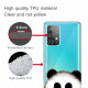 Samsung Galaxy A52 5G Transparent Panda Case