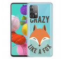 Case Samsung Galaxy A52 5G Renard / Crazy Like a Fox