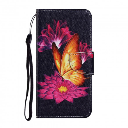 Cover Samsung Galaxy A32 5G Papillon et Lotus