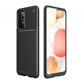 Case Samsung Galaxy A52 5G Flexible Texture Carbon Fiber