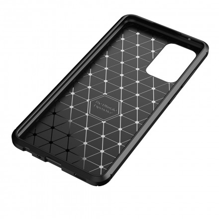 Case Samsung Galaxy A52 5G Flexible Texture Carbon Fiber