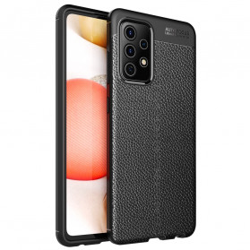Samsung Galaxy A52 5G Leather Case Lychee Effect Double Line