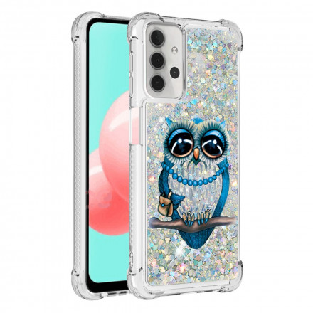Case Samsung Galaxy A32 5G Miss Owl Glitter