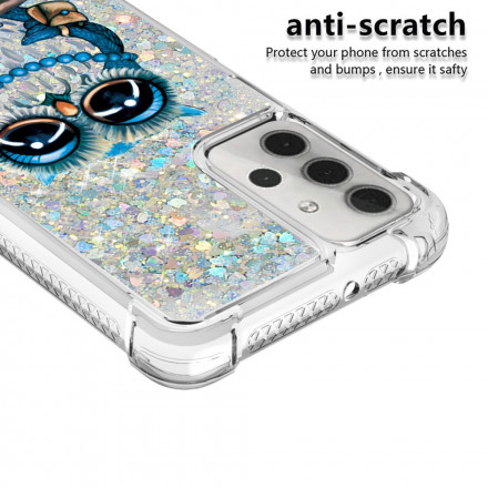Case Samsung Galaxy A32 5G Miss Owl Glitter