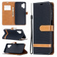 Case Samsung Galaxy A32 5G Fabric and Leather effect with strap