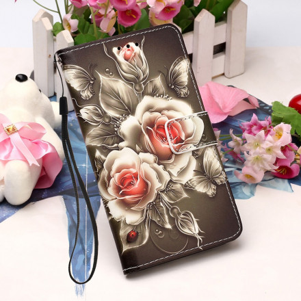Case Samsung Galaxy A52 5G Golden Roses