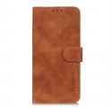 Samsung Galaxy A32 5G Case Vintage Leather Effect KHAZNEH