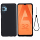 Samsung Galaxy A32 5G Liquid Silicone Case with Strap Samsung Galaxy A32 5G Liquid Silicone Case with Strap