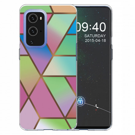 OnePlus 9 Geometric Marble Case