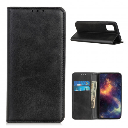 Flip Cover OnePlus 9 Cuir Fendu Sobre