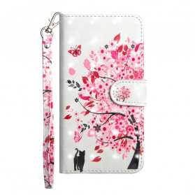 Cover Google Pixel 4a Tree Pink