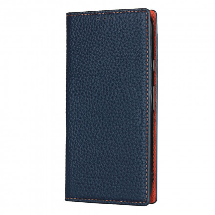 Flip Cover Google Pixel 4a Genuine Leather Lychee Strap Flip Cover Google Pixel 4a Genuine Leather Lychee Strap