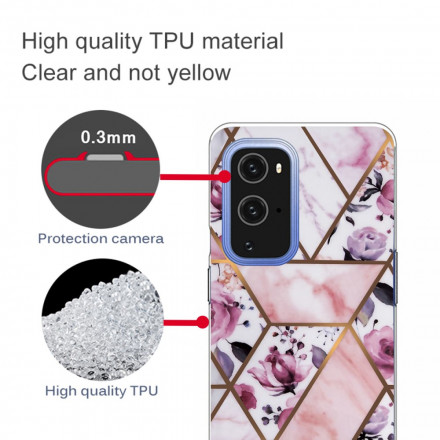 OnePlus 9 Pro Geometric Marble Case