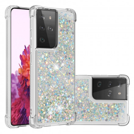 Samsung Galaxy S21 Ultra 5G Glitter Case