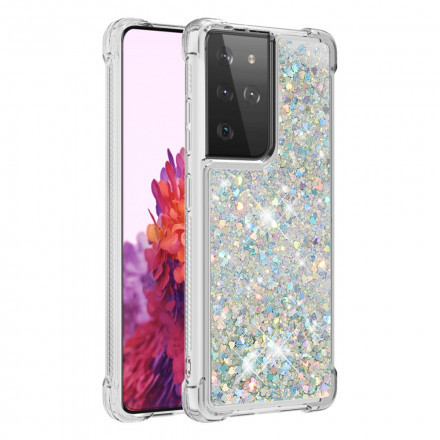 Samsung Galaxy S21 Ultra 5G Glitter Case