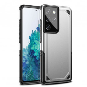 Samsung Galaxy S21 Ultra 5G Armor Metal Effect Case