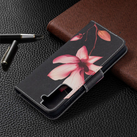 Samsung Galaxy S21 Plus 5G Pink Flower Case Samsung Galaxy S21 Plus 5G Pink Flower Case