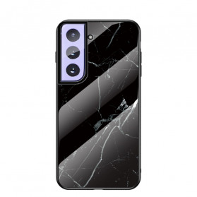 Samsung Galaxy S21 Plus 5G Tempered Glass Case Marble Colors