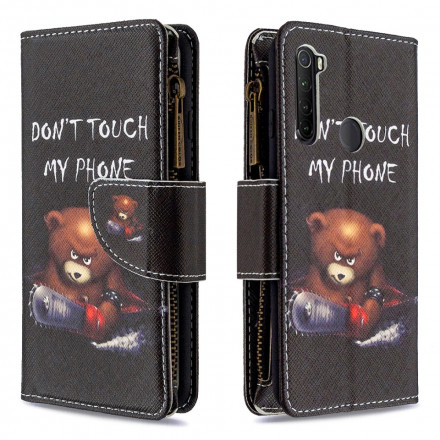 Xiaomi Redmi Note 8T Zipped Pocket Bear Case