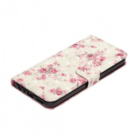 Xiaomi Redmi Note 8T Flower Light Strap Case