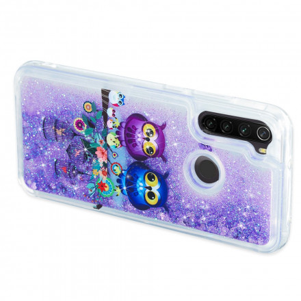 Xiaomi Redmi Note 8T Glitter Owl Case
