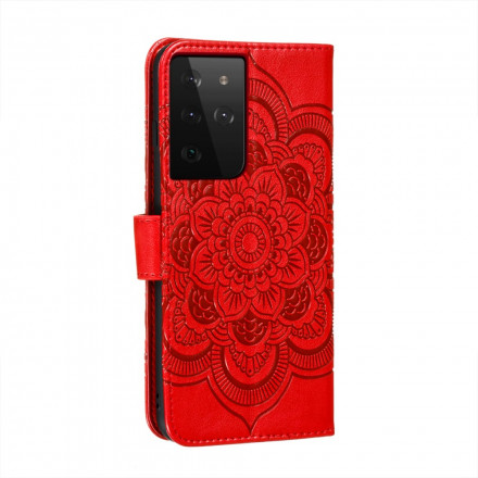 Cover Samsung Galaxy S21 Ultra 5G Mandala Entier