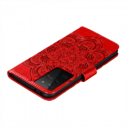 Cover Samsung Galaxy S21 Ultra 5G Mandala Entier