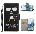 Cover Samsung Galaxy S21 Ultra 5G New Don't Touch my Phone
