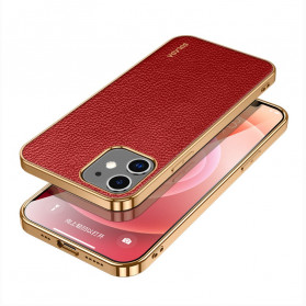 Case iPhone 12 Mini Style Cuir SULADA