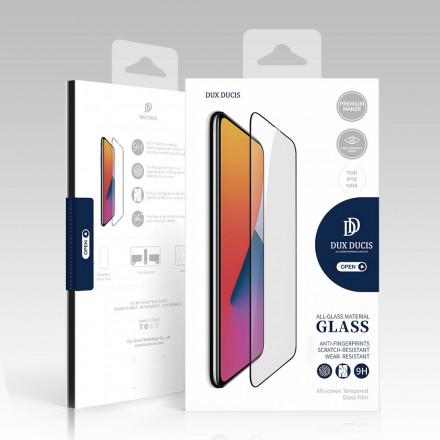 Tempered glass screen protector for the iPhone 12 Mini Dux Ducis Tempered glass screen protector for the iPhone 12 Mini Dux Ducis