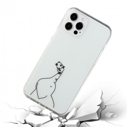 Case iPhone 12 / 12 Pro Panda Games Logo