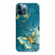 Case iPhone 12 / 12 Pro Flexible Butterflies