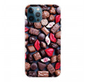 Case iPhone 12 / 12 Pro Flexible Chocolate
